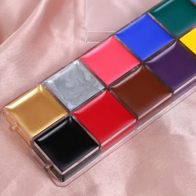 High Quality of Non Toxic Professional Face Paint Body Paint Water Based Face Painting Makeup Safe for Kids and Adults