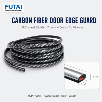 Car Door Edge Scratch Protector Sealing Strip Guard Trim PVC Material for 5 Series G30 Easy Installation