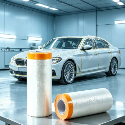 Dustproof Paint Isolation Masking Film Roll for Furniture Spraying Hardware Other Tools Accessory