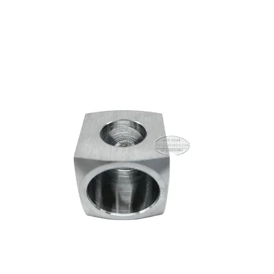 JianYe Factory Wholesale 90 Degree Stainless Steel Handrail Corner Elbow Electric for Household Use Two-Way Square Tube