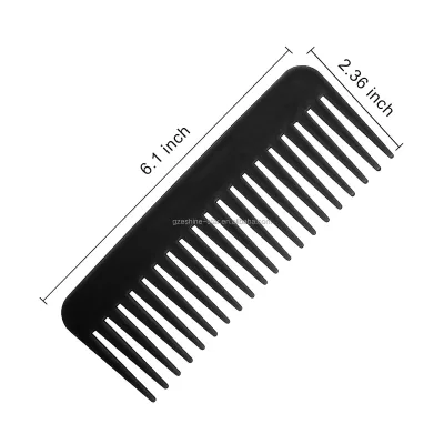 Wide Tooth Comb and Large Hair Detangling Hair Comb Suitable for Curly Hair, Long Hair, Wet Hair in All Types