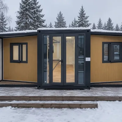 Sound Insulated Moisture Heat Insulated Detachable Prefab Cabin for Nordic Home SEA Resort Office Storage Expandable Containers