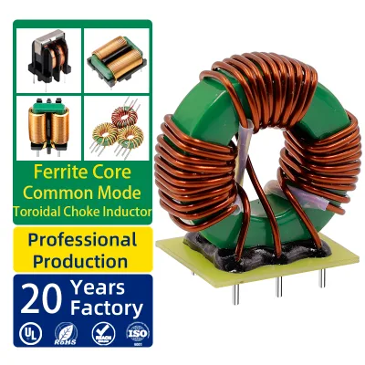 Toridal Inductor 300A 330 UH 470 UH 500 UH Flat Power Inductor Coil 200A 500uH Automotive Power Inductor