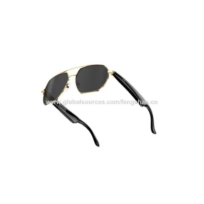 AI Smart Glasses bluetooth Voice/Video Translation 163 Languages Intelligent Question Answer Long Battery Life Anti Ultraviolet