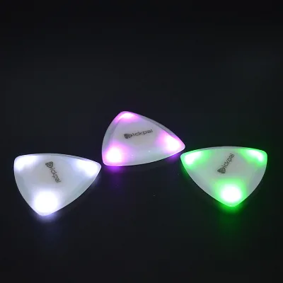 LED Glowing Guitar Touch Luminous Pick Stringed Instrument Plectrum Guitar Pick for Bass Electric Guitar