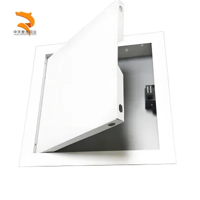 Modern Magnetic Pop Lock Access Panel with Aluminum Alloy Frame Durable & Easy Installation