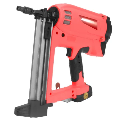Gas gun with firing nail, lithium battery steel, water and electricity decoration gas gun