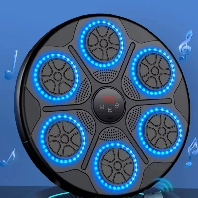 Home Gym Music Boxing Machine Wall Mountes One Punch Pad Strength Training Reaction Target Wireless Smert Boxing Trainer Target