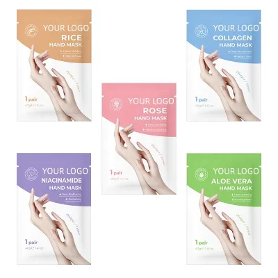 Custom Logo Multi-style Hand Mask 40g Enriched Chamomilla Recutita Flower Extract Nourishing Soothing for All Hand Skin Types