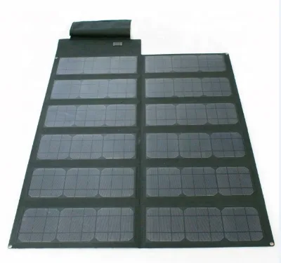 ODM/OEM 120W 18/5V 23% Conversion Rate Monocrystalline Silicon Foldable Portable Solar Panels