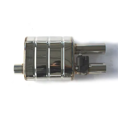 Exhaust System Vacuum Valve Control One in Two Out Electric Valve Drum