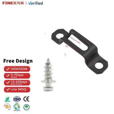 101530 Sets Hidden Sliding Buckle Fasteners Wardrobe Cabinet Board Connector Hardware Accessories Stainless Steel