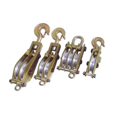 Customized Galvanized Small Electrical Cable Roller Pulley with Hanging Type