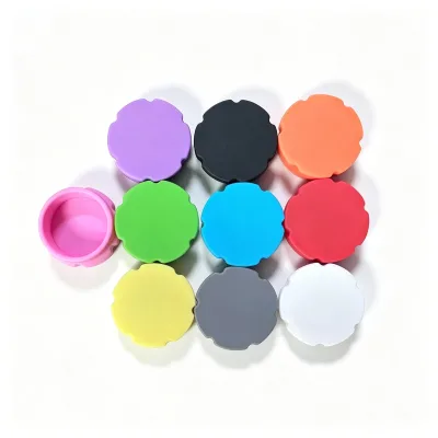 Wholesale 3ml/5ml Insulin Vial Silicone Protective Cap Mixed Colors Leakproof Dust Cover for Lab Glass Bottle