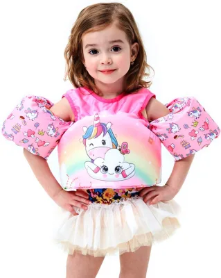 Toddler Swim Vest 30-55 Pounds Boy & Girl, Kids Swim Life Jacket Vest for Pool