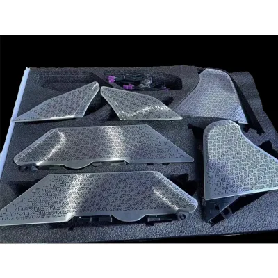 BMW 7 Series Luxury Car Door Speaker Horn Cover Trim Metal Interior Accessories Car Horn Cover