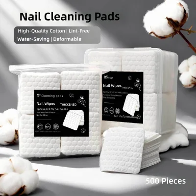 New Water-saving Nail-care Cleansing Padslint-free Thickened Specially Designed Removing Nail Polish Wiping Gel Residue;