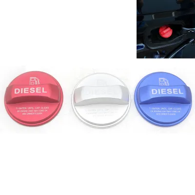 Aluminum Alloy Oil Filler Diesel Filler Gas Tank Cover Trim Cap for Range Rover