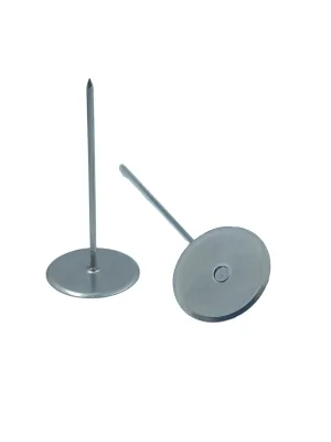 Professional 316 Stainless Steel Round Disk Welding Quilting Pins with Smooth Surface