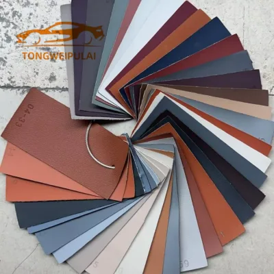 High Quality TPU Leather Eco-Friendly Waterproof Stretch Fabric Roll Embossed Bio-based Upholstery Sofa Car Seat Accessories