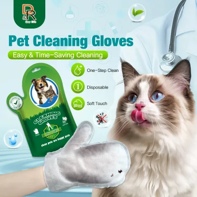 Grooming Gloves Brush Hair From Cats and Dogs