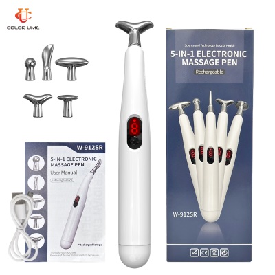 Electric Acupuncture Pen Pain Relief Therapy Healing Acupuncture Biological Microelectric Pulse Muscle Deep Tissue Massage Pen