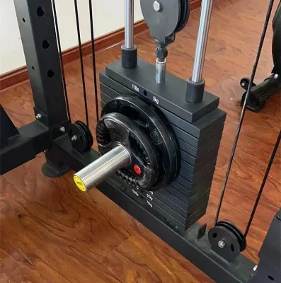 Useful Gym Fitness Equipment Weight Added on Pin Weight Stack Extender