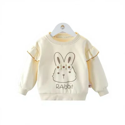 2025 New Children's Eco-Friendly Spandex/Cotton Hoodie Spring and Autumn Men's and Women's Sweatshirts Outdoor Leisure