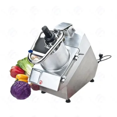 Multi-functional Electric Vegetable Cutter/commercial Potato and Onion Slicer/vegetable and Fruit Cutting and Shredding Machine