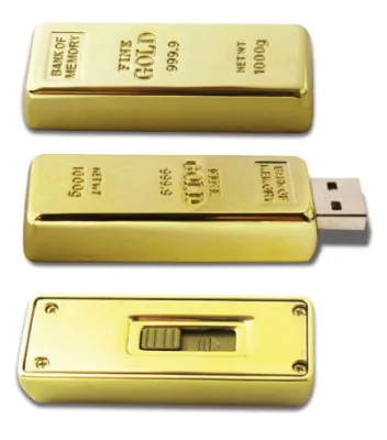 High Quality Custom Engraved Logo Gold Bar USB Flash Drive New Metal Golden Memorias USB Stick Gold Bar USB Pendrives 4gb 8gb