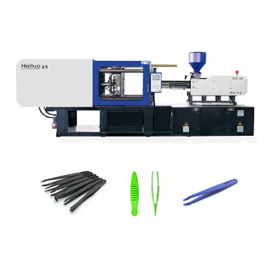 Horizontal Hydraulic Injection Molding Machine with PA/PE Materials Competitive Price for Plastic Tweezers & Clips Production
