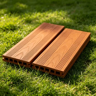 Outdoor Square Composite Decking Boards Color Pack Waterproof for All Weather Use Poolside Backyard Patio Hospital