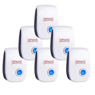 Eco-Friendly Pest Repeller Plug in Electronic Control Insect Dual Speaker Ultrasonic Pest Repeller Mosquito Killer Door