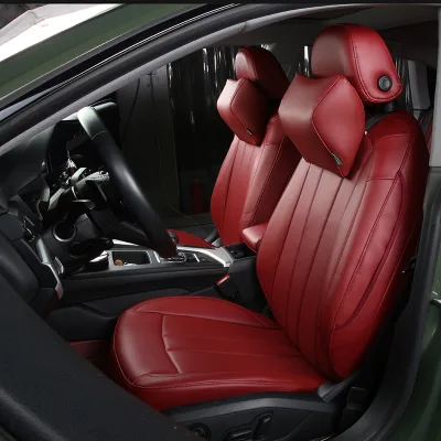 GANE New Hot-selling Waterproof All-season 10-Piece Full-cover Car Seat Cushion Luxurious PVC for Audi A5