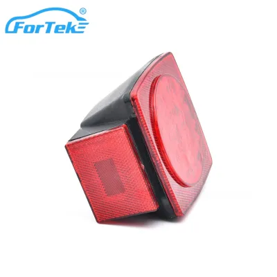 Car Taillights Square 12V Trailer Taillights for Led Yacht Taillights Modified Car Lights Manufacturers Wholesale New