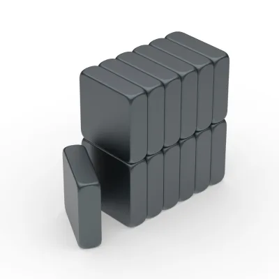 N42 N45 N48 N52 Strong Tiny Size Prism Pot Square Rare Earth Industrial Magnet Custom Sale Levitation Performance Epoxy Coated