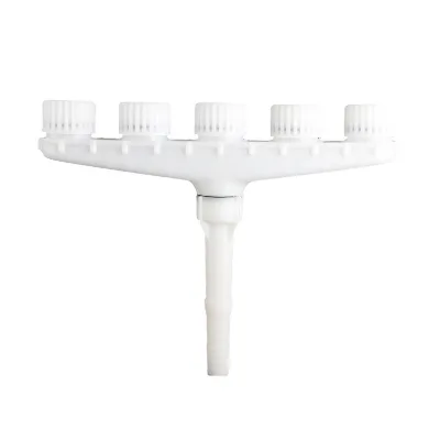 BOYI Model 5220 Manufacturer-Supplied 360 Gear Drive Multi-Head Sprinkler Multi-Hole Water Spray Nozzle 1/2'' Agricultural Use