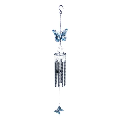 Wholesale/OEM/Factory Price European and American Retro Metal Aluminum Tube Iron Art Wind Chime Hanging Decoration Creative