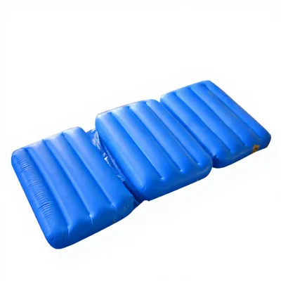 Custom PVC Inflatable Swimming Pool Water Bed Lounge Mat for Advertising Use