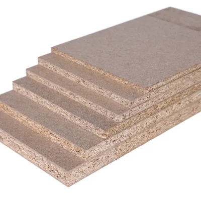 High Density E0/E1/E2 Melamine Laminated Particle Board MFC Board for Furniture