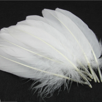 Wholesale 5-7 Inch Wedding Decoration Soft White Feather  Plume Goose Feathers