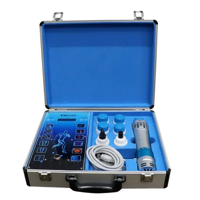 USA Stock Huanshi Portable Palin Relief Physical Therapy Machine for Horse Home Vet Use / Eswt Foused Shockwave Therapy Machine