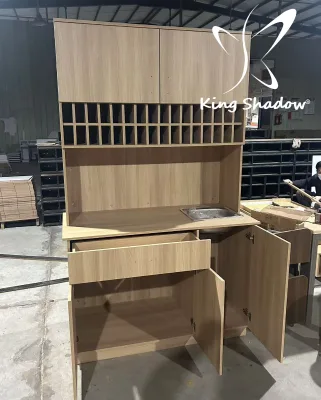 Hair Salon Products Display Towel Cabinet with Sink for Hair Salon Furniture