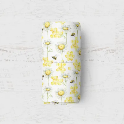 Super Soft Baby Custom Printed Muslin Swaddle Wrap Blankets Bamboo Cotton Baby Swaddle Blankets for Newborn Infant