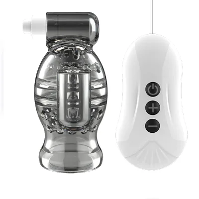 Penis Pump Erection Training Enhancement Sleeve Adult Enlargement Trainer Bigger Sex Toys for Men Male Masturbator