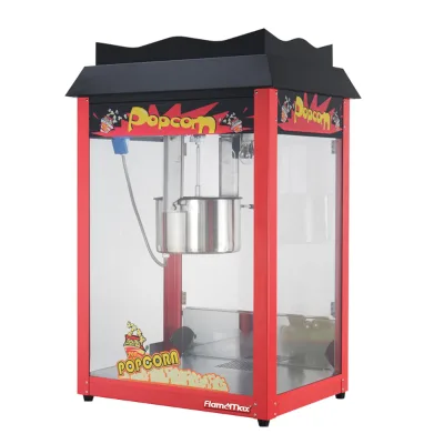 Big Popcorn Corn Popping Snack Food Machine CE