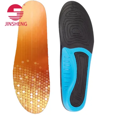 Hot Sale Sport Insole and Running the Insole With TPE Shell Arch Support Shoe Insole Memory Foam Correction Orthopedic