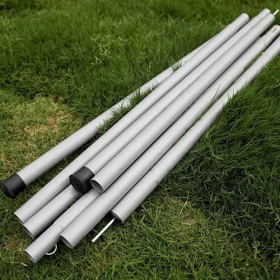 Customizable Telescopic Aluminum Alloy Steel Tent Poles High Corrosion Resistance Powder Painted Factory Source Manufacturer's