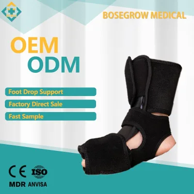 Soft Foam Dorsal Night Splint Angle Adjustable Left Right Fit Gentle Stretch for Plantar Fasciitis Achilles Repair