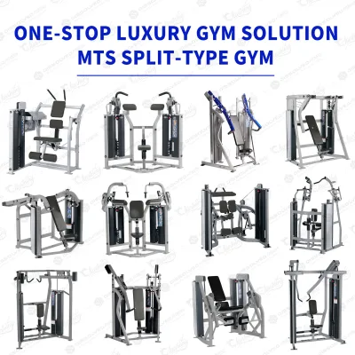 One Stop Commercial Gym Setup Full Set Equipment for 200-500㎡ EU-Certified Free Design Consultation MTS Pin Load Selection